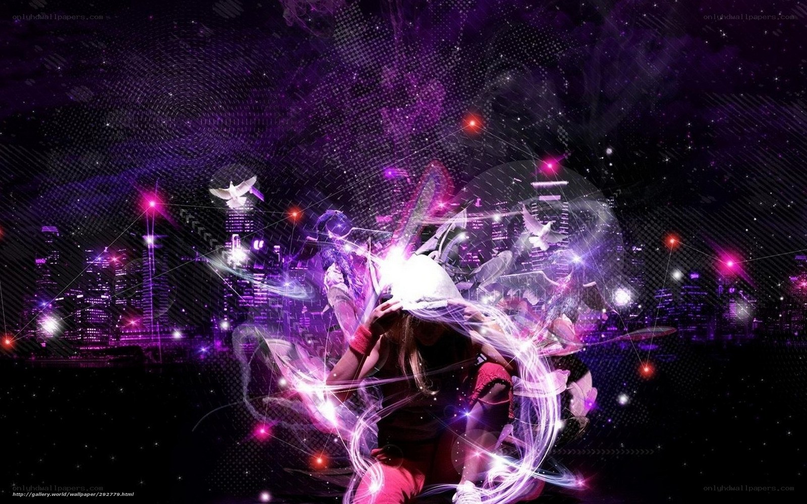 purple city energy scene