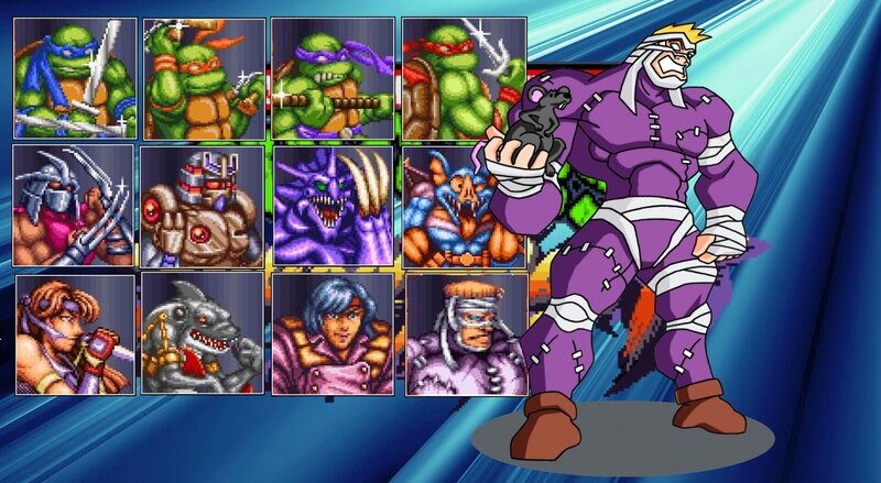 Purple-clad Character with Turtle