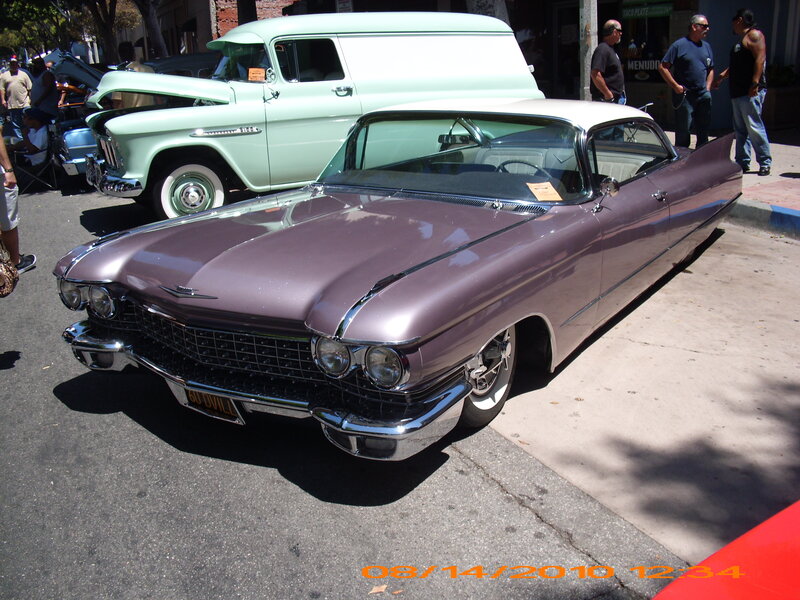 Purple Classic Car — Outdoor