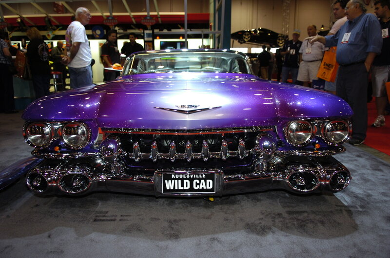 Purple Classic Car — Showroom