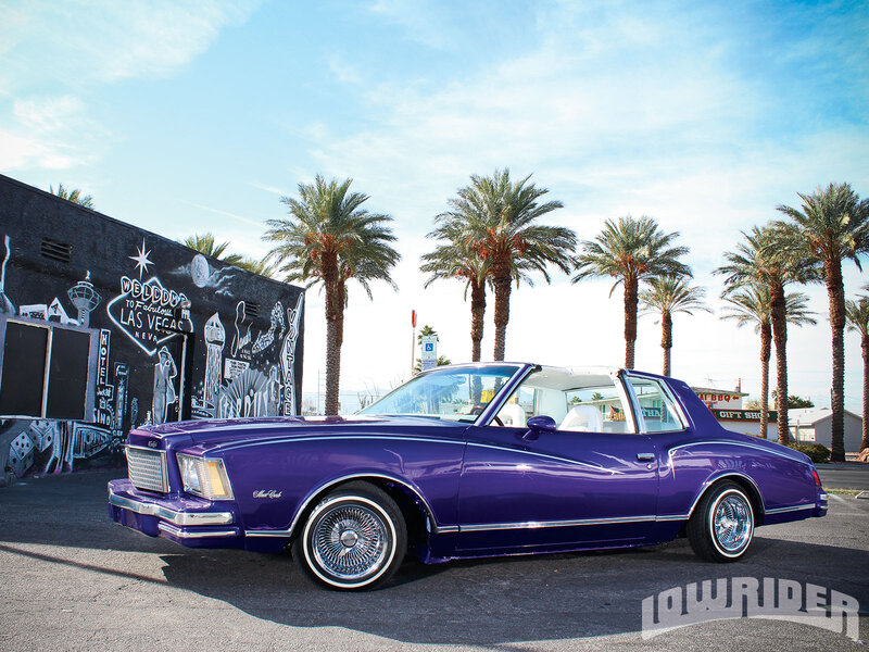 Purple Classic Car — Sunny