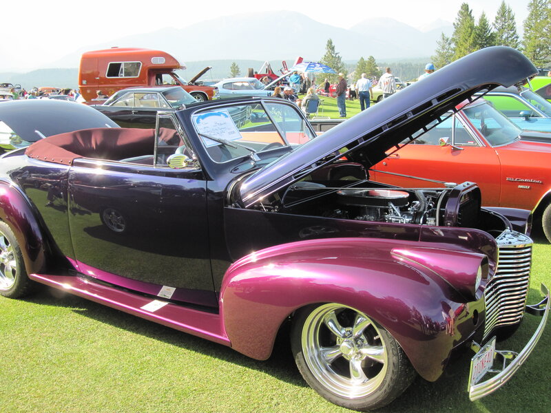 Purple Classic Convertible