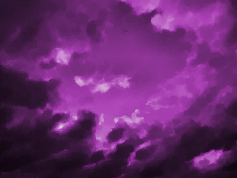 Purple Cloudy Sky