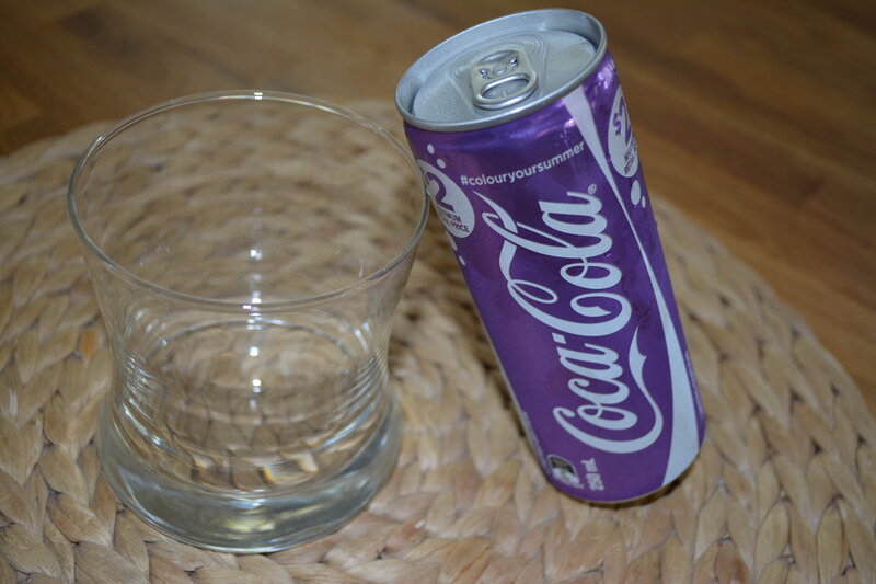 Purple Coca-cola Can