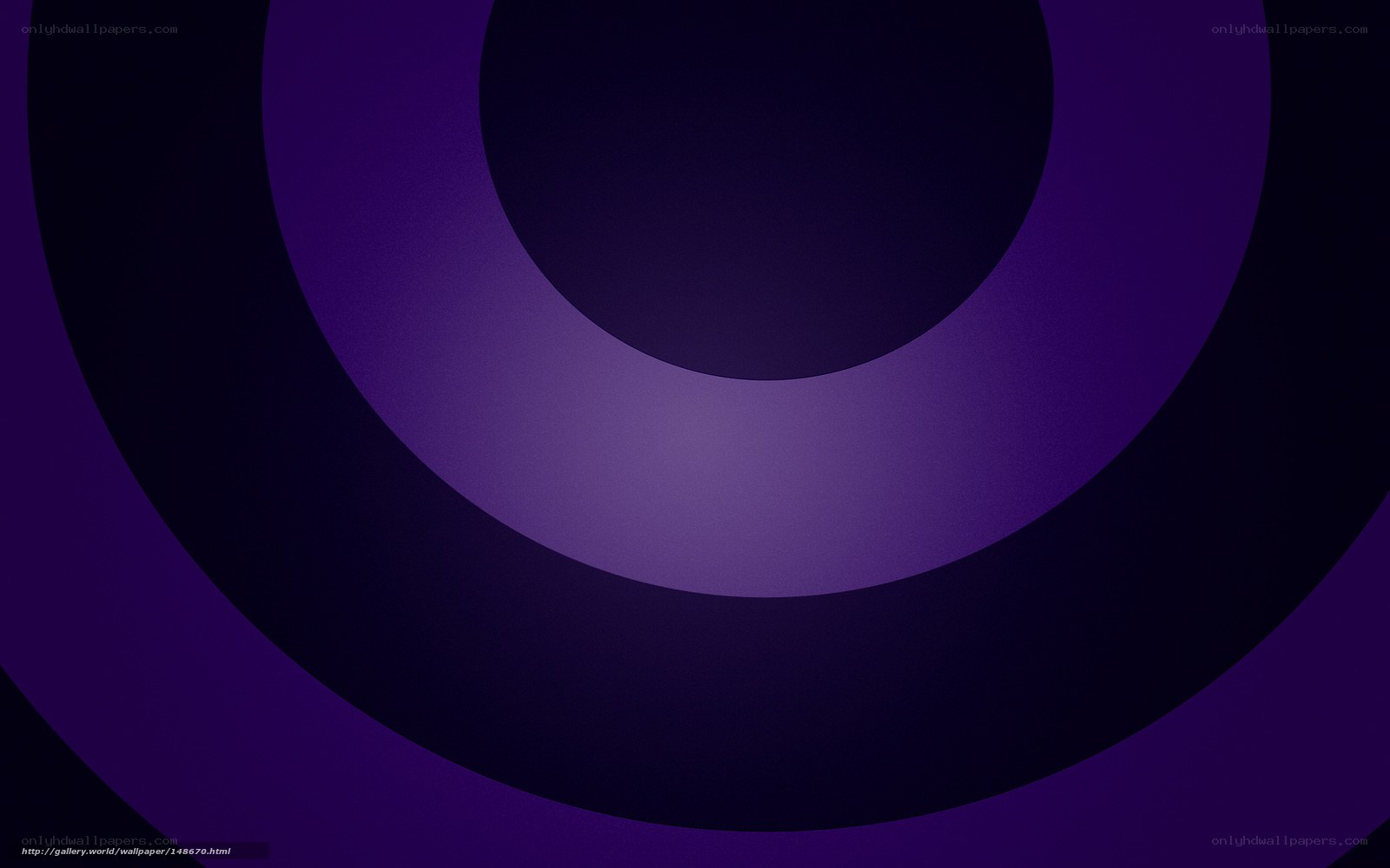 Purple concentric circles