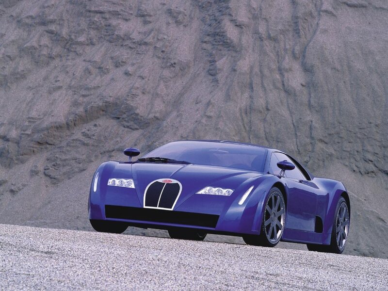 Purple Concept Car — Blue