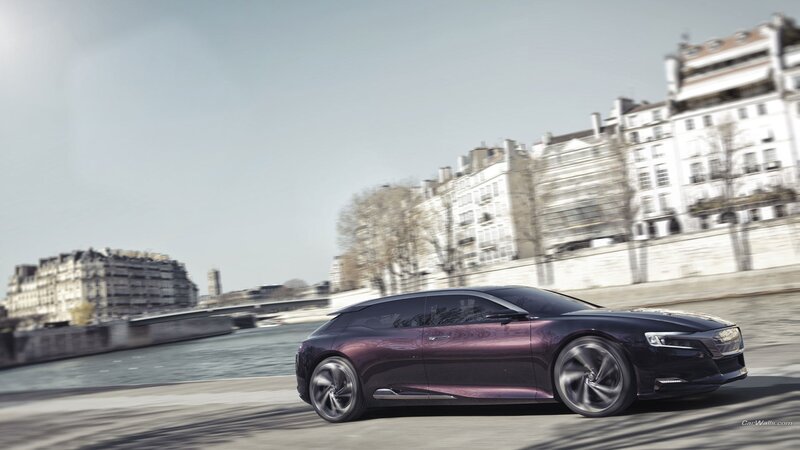 Purple Concept Car — Dynamic