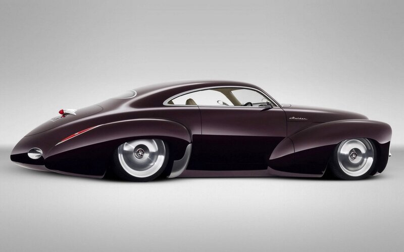Purple Concept Car — Sleek, 3d Render