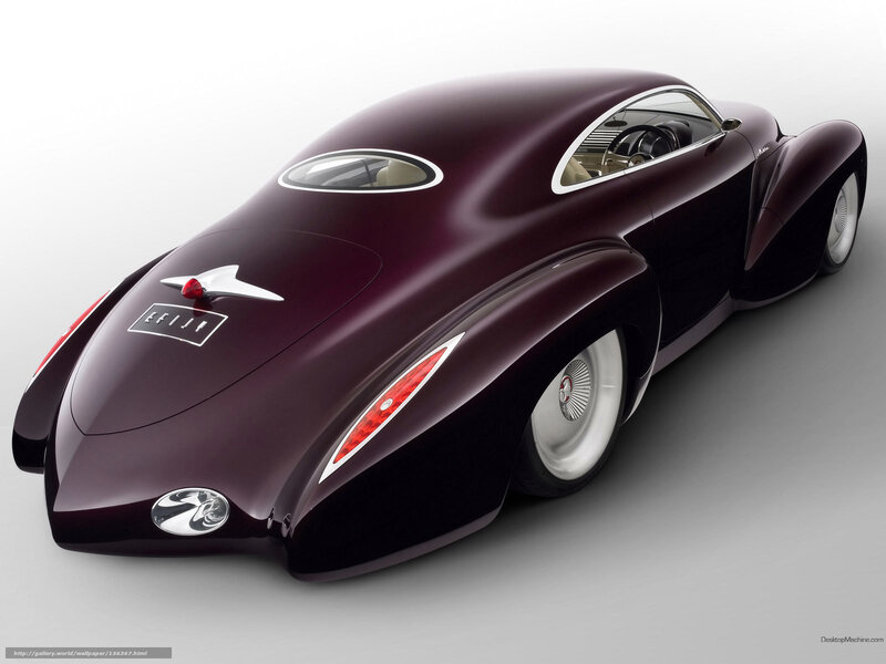 Purple Concept Car — Sleek