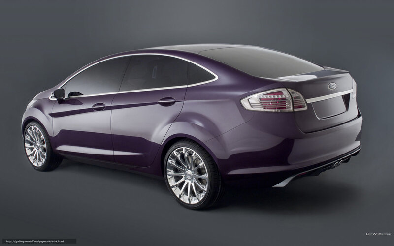 purple concept car