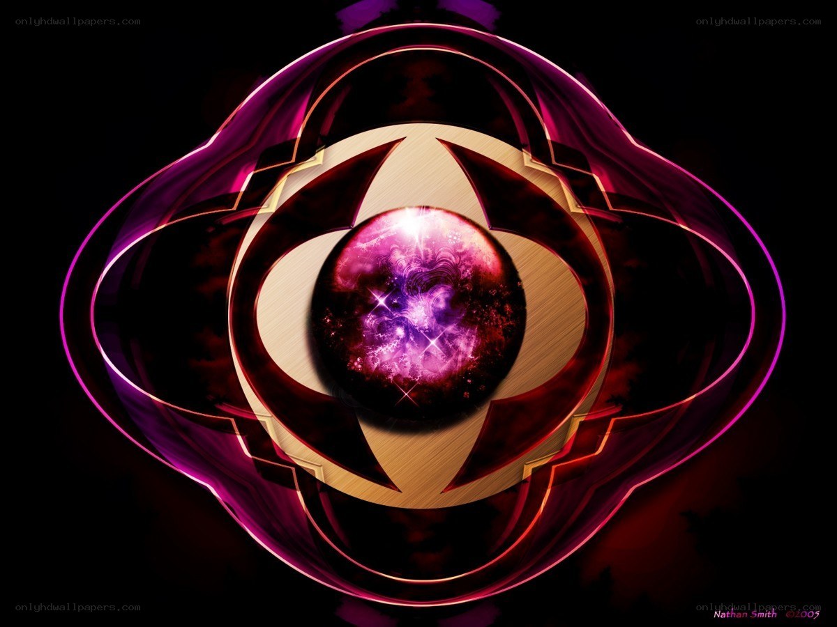 purple cosmic eye symbol