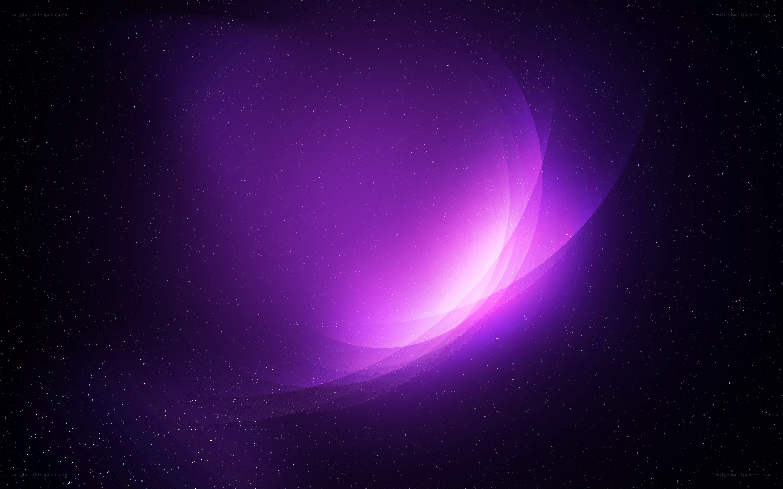 purple cosmic glow