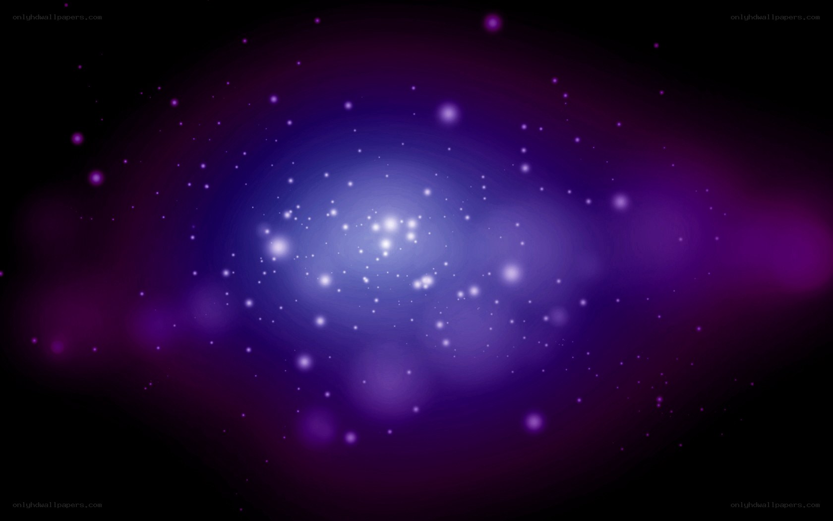 purple cosmic nebula