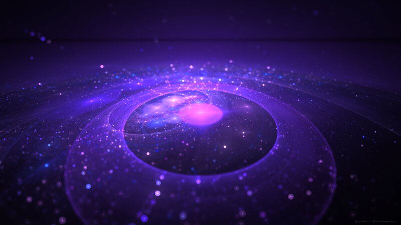 Purple Cosmic Vortex