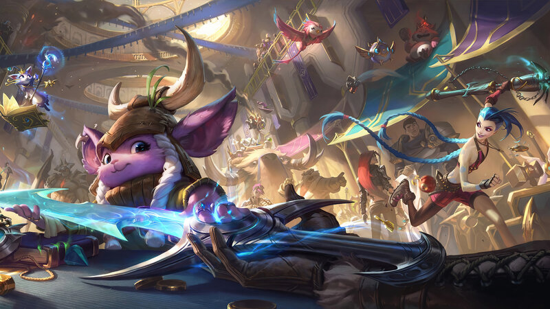 Purple Creature with Sword