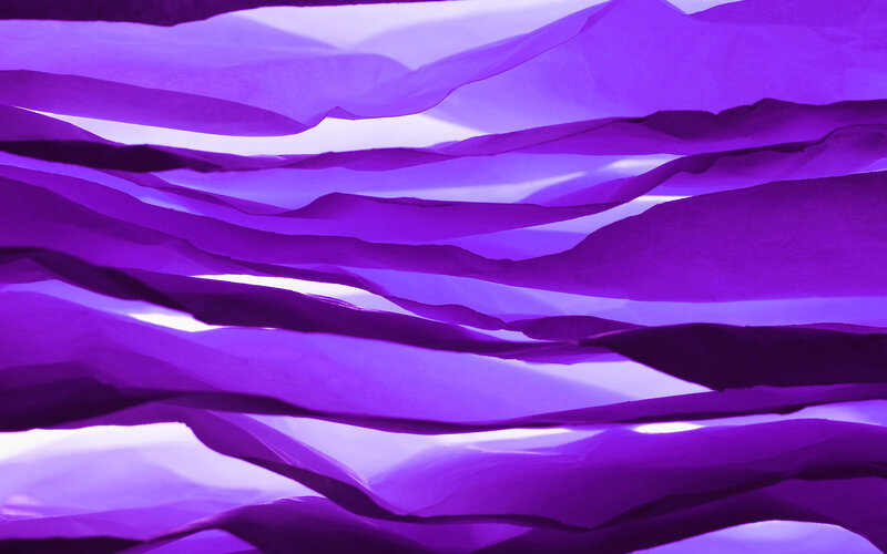 Purple Crumpled Paper