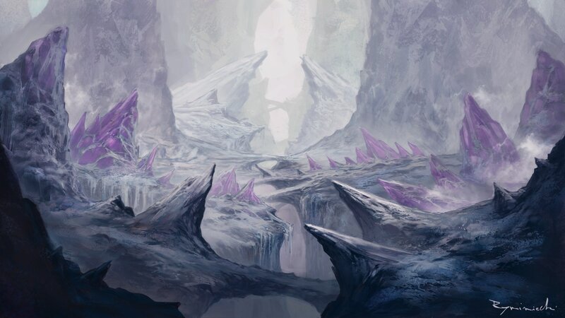 Purple Crystal Cave