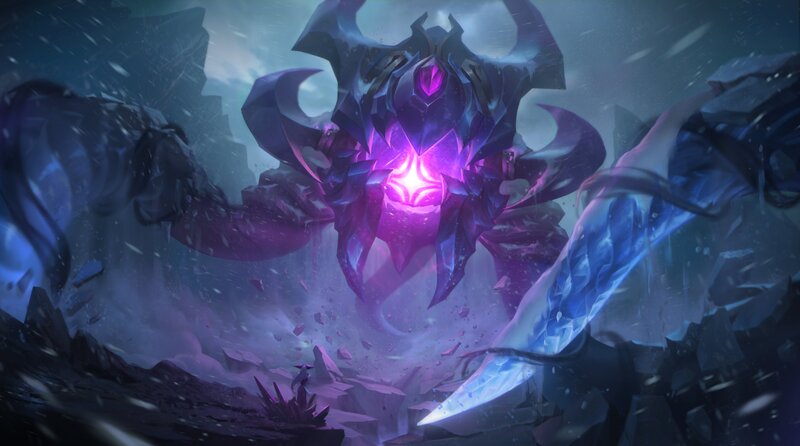 Purple Crystalline Creature
