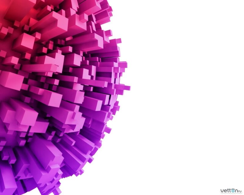 Purple Cube Cluster