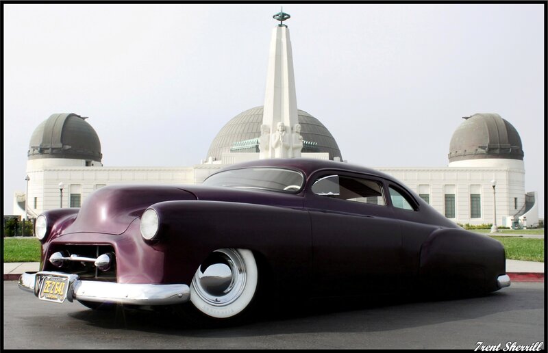 Purple Custom Car — Calm, Afternoon