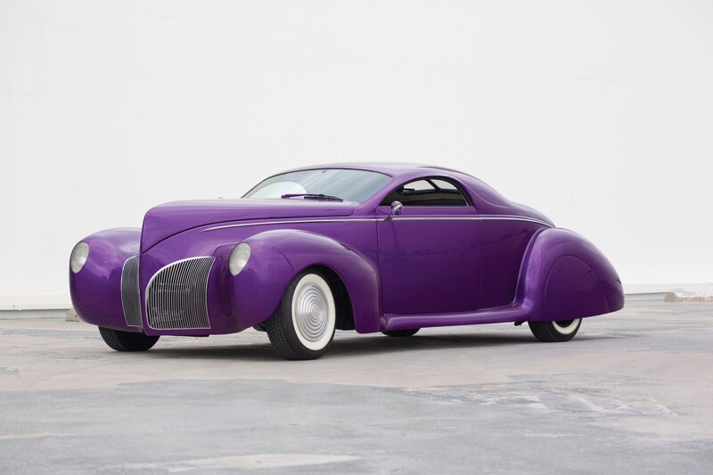 Purple Custom Car — Calm, Photograph
