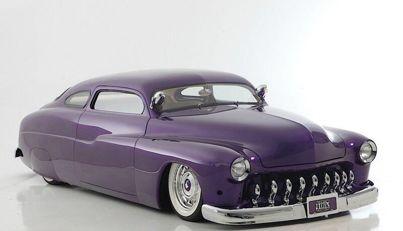 Purple Custom Car — Showcase, Photograph