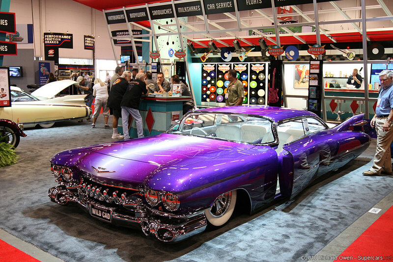Purple Custom Car