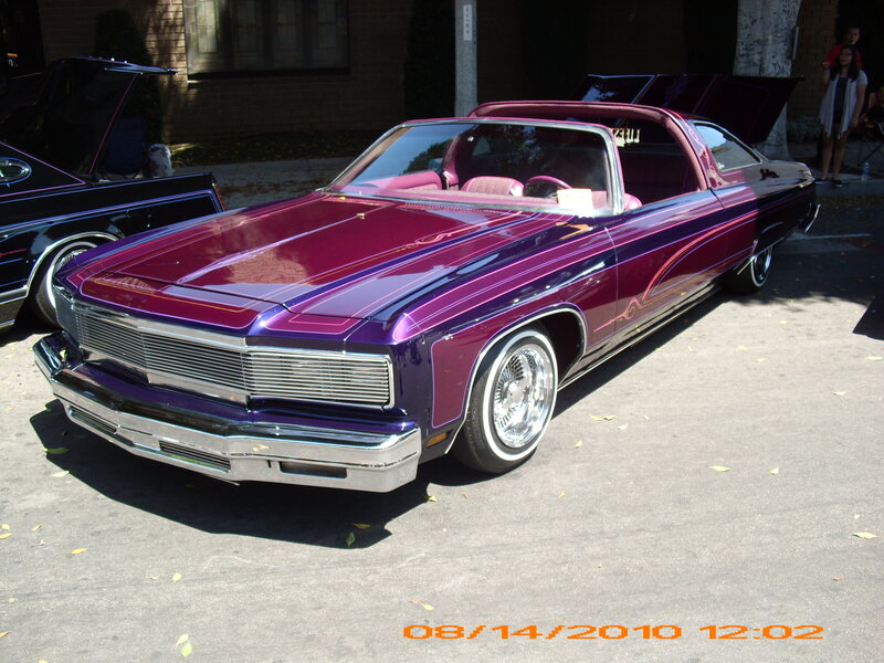 Purple Custom Convertible