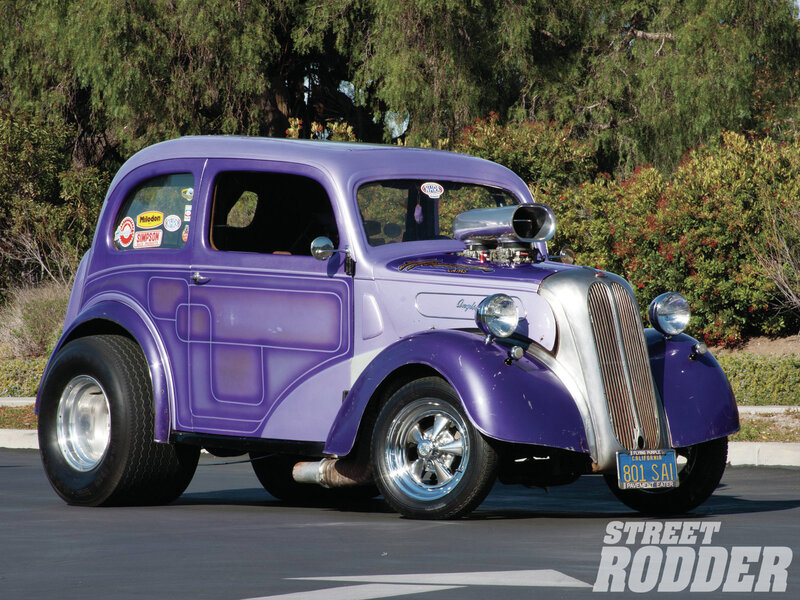 Purple Custom Hot Rod — Calm