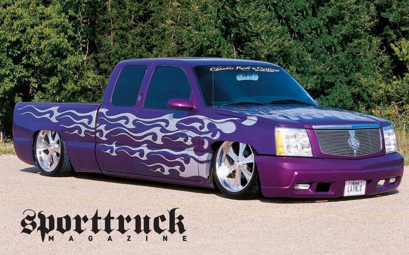 Purple Custom Pickup Truck — Showcase