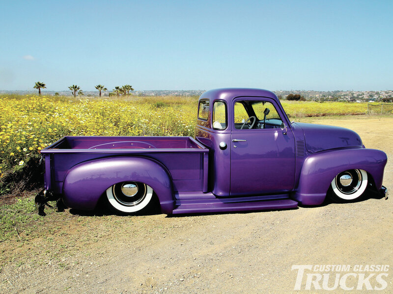 Purple Custom Truck — Serene