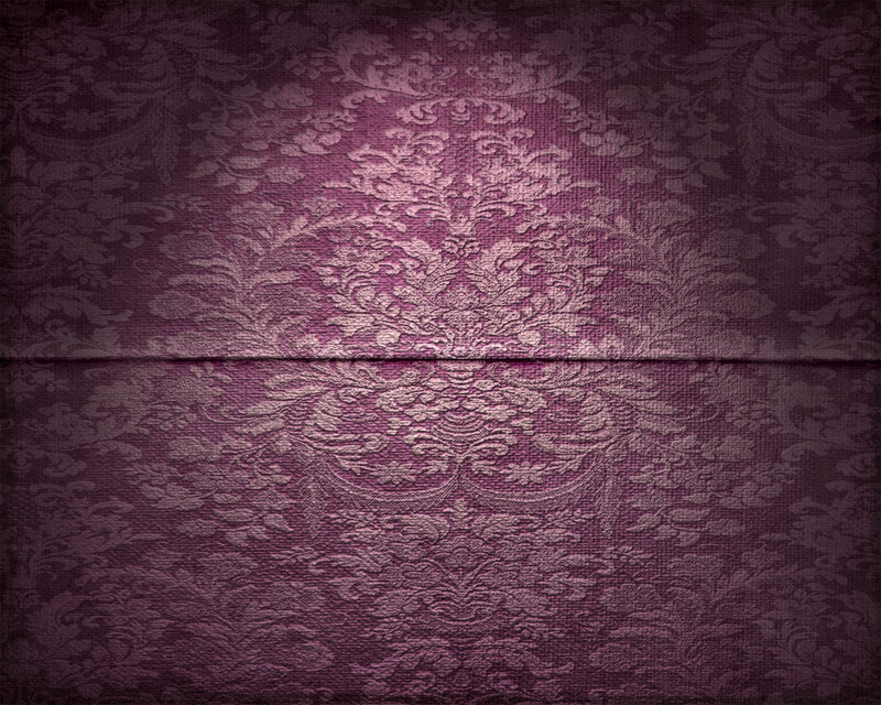 Purple Damask Fabric