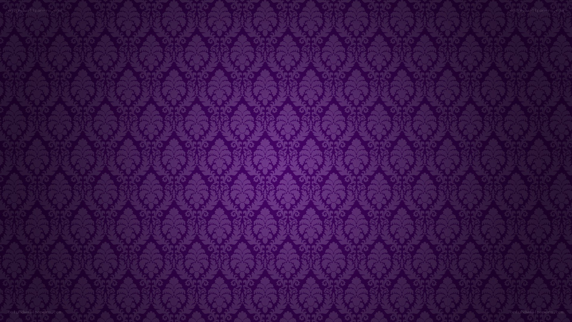 purple damask pattern