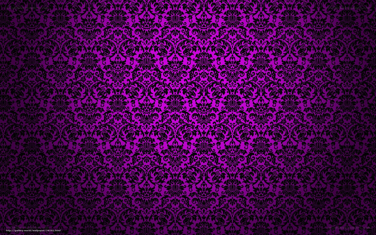 purple damask pattern