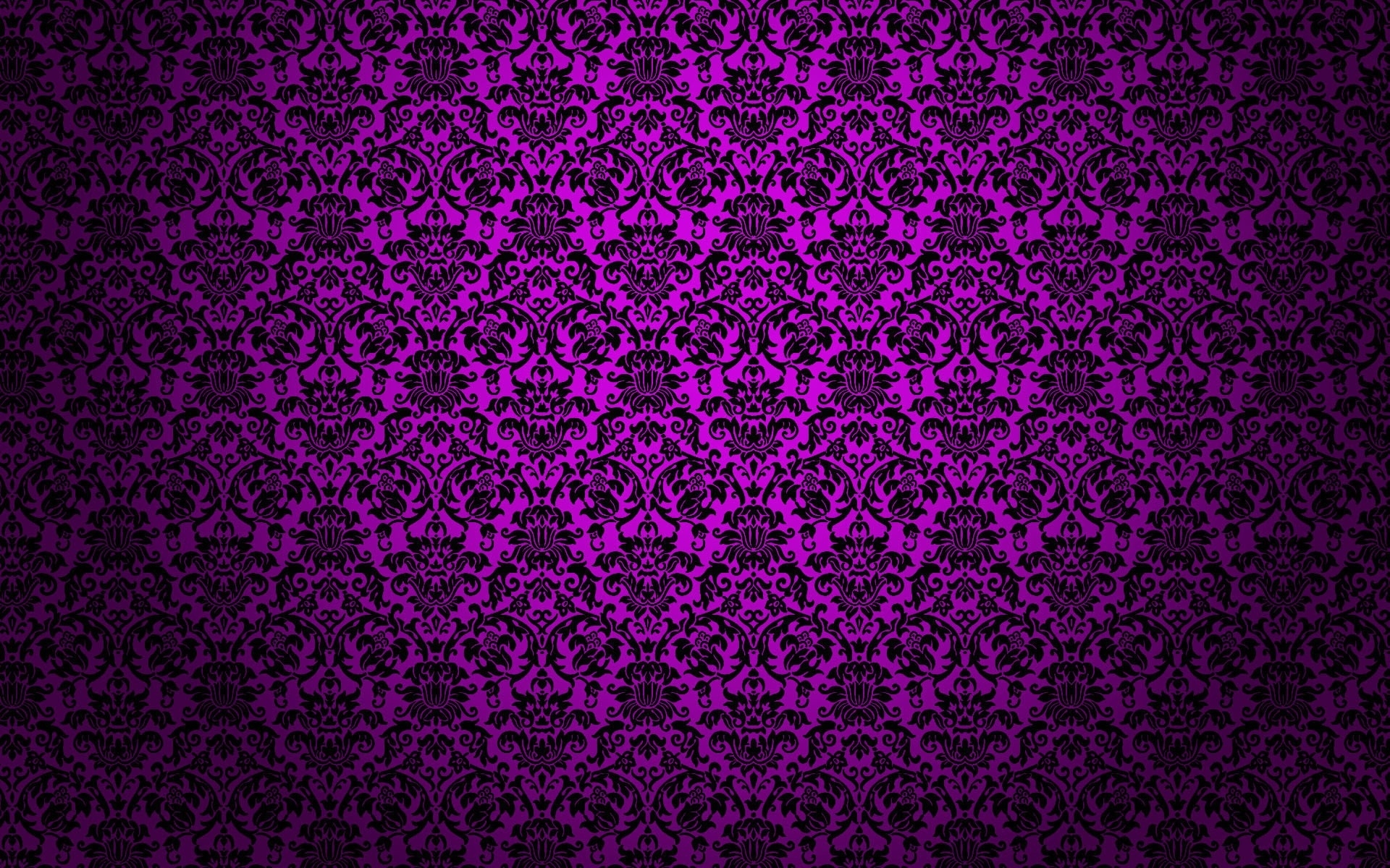 purple damask pattern