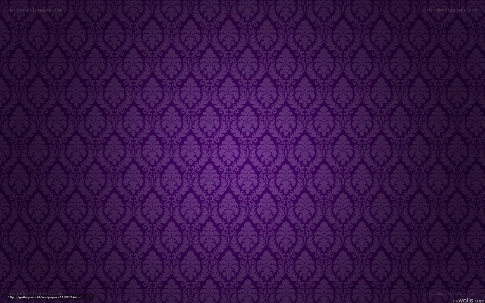 purple damask pattern