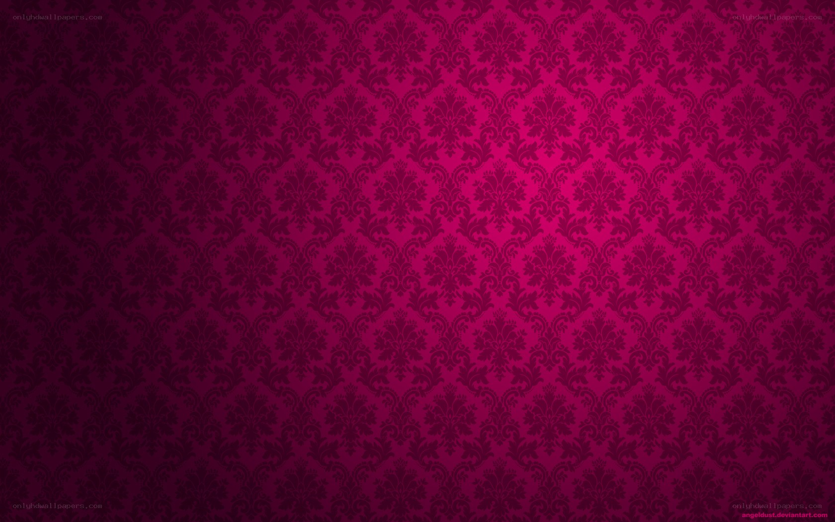 purple damask pattern