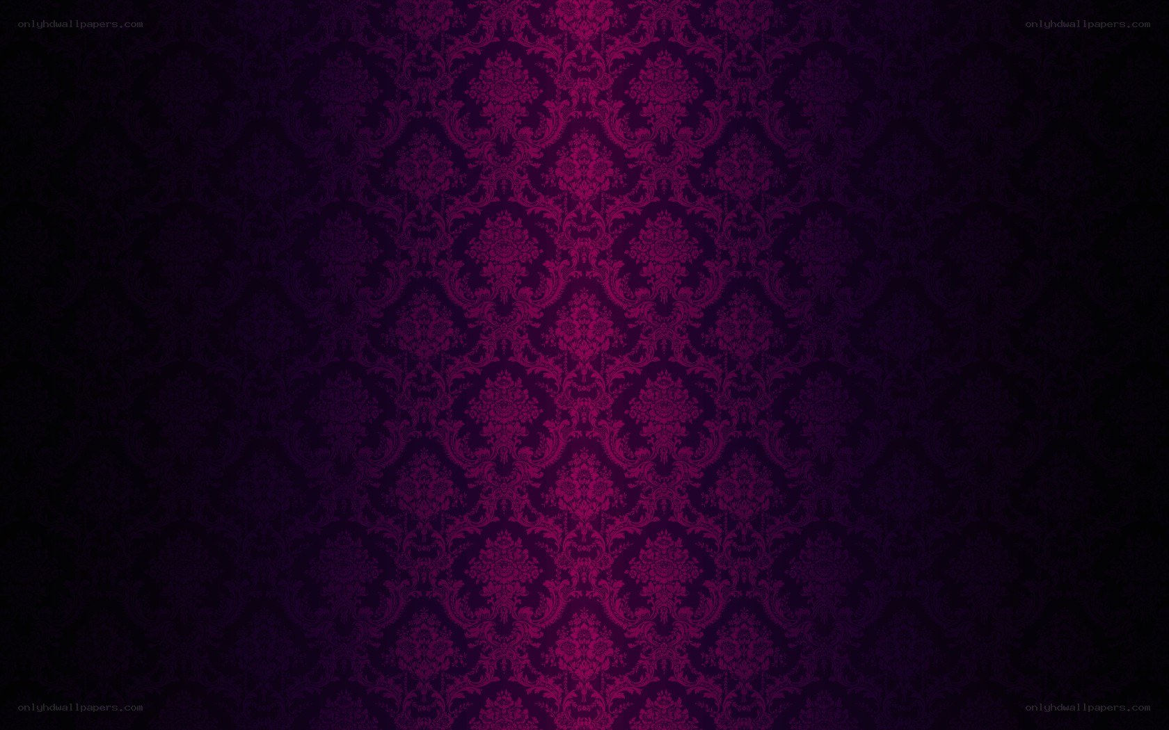 purple damask pattern background