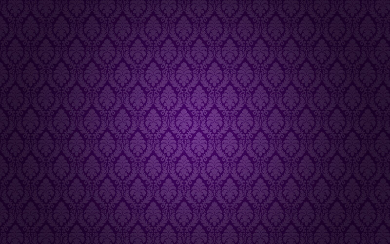 Purple Damask Pattern — Elegant