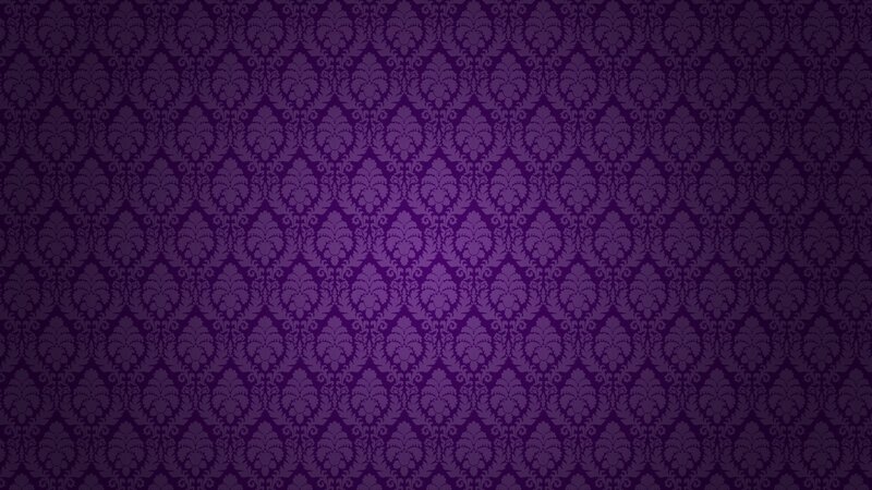 Purple Damask Pattern — Neutral