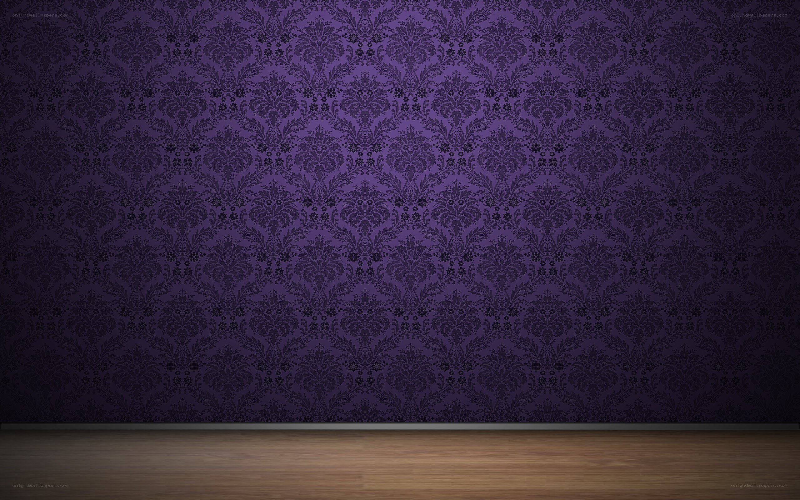 purple damask wallpaper background