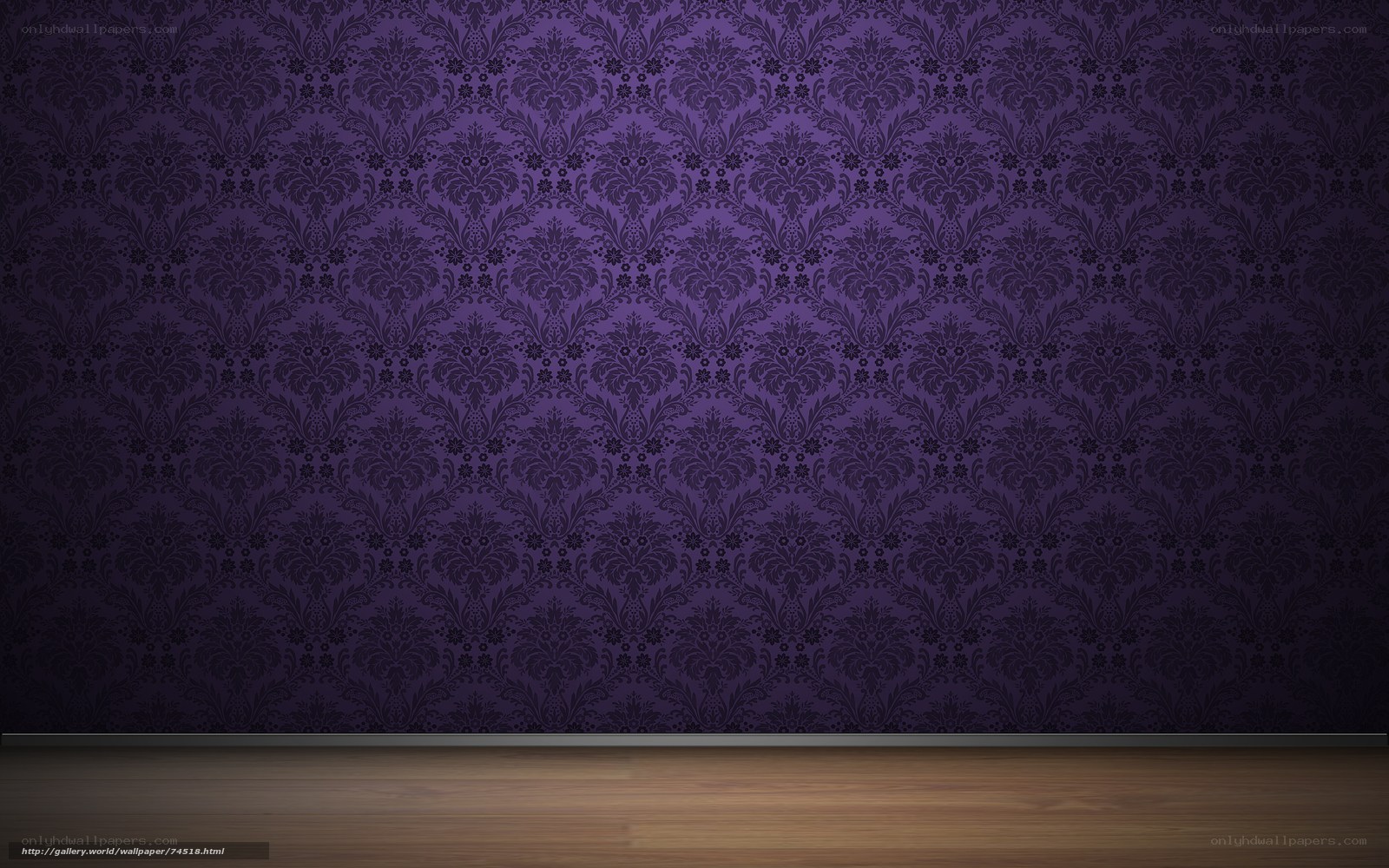 purple damask wallpaper