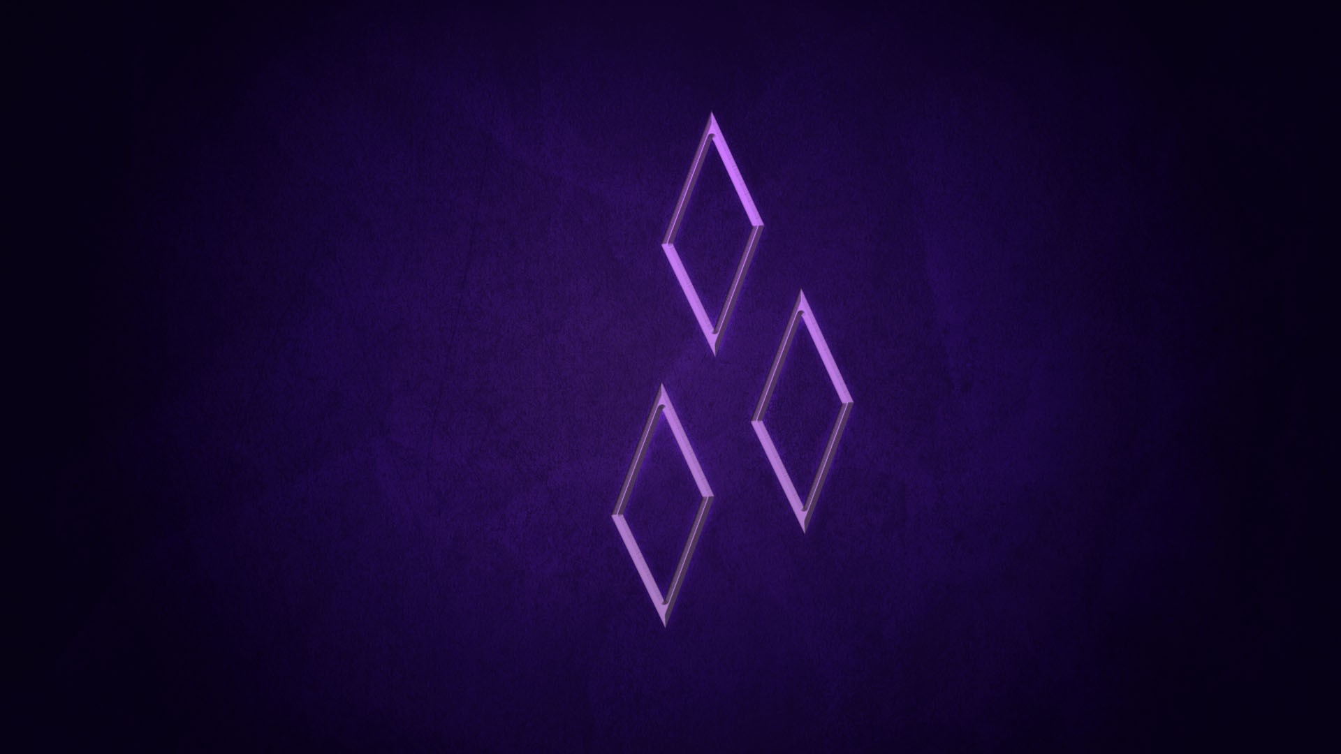 purple diamond logo