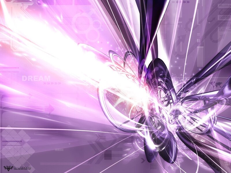 purple digital abstract art