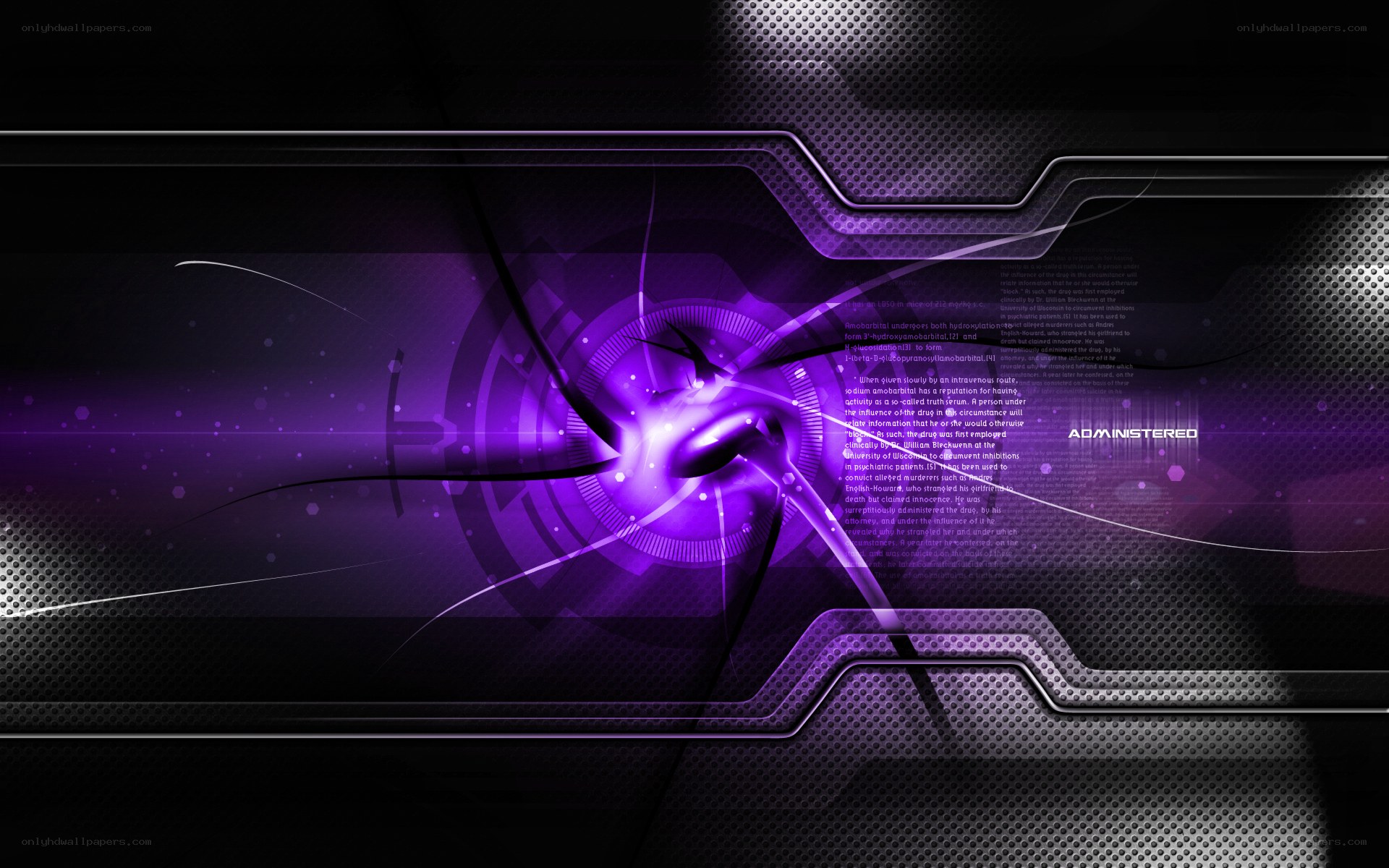 purple digital abstract background