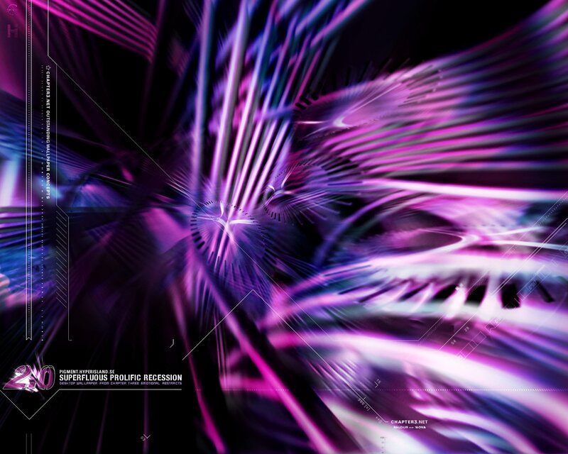 Purple digital abstract wallpaper