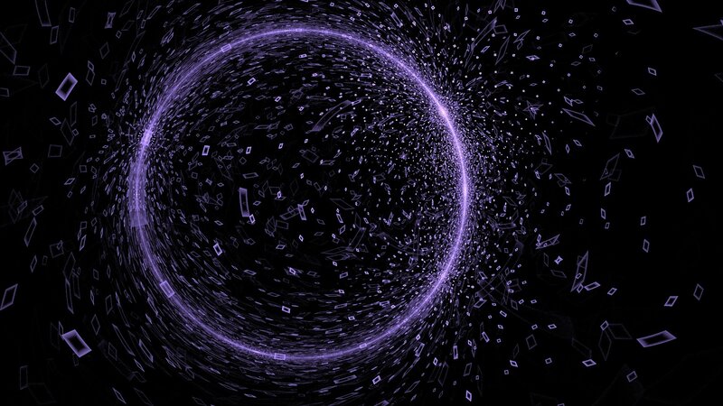 purple digital vortex