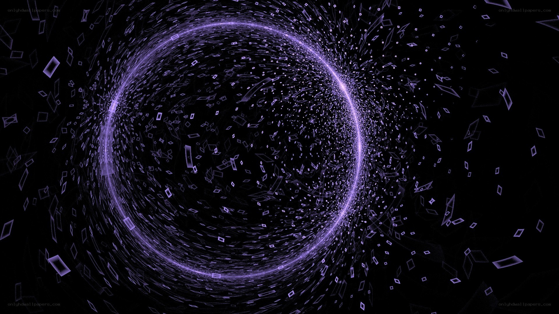 purple digital vortex