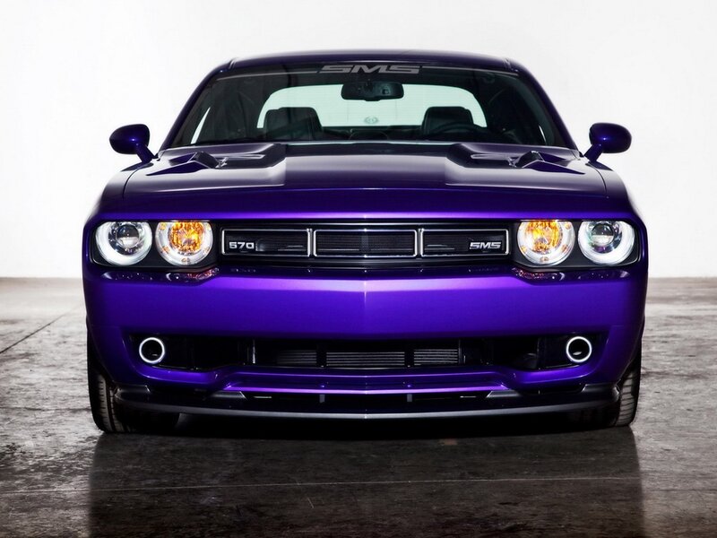 Purple Dodge Challenger