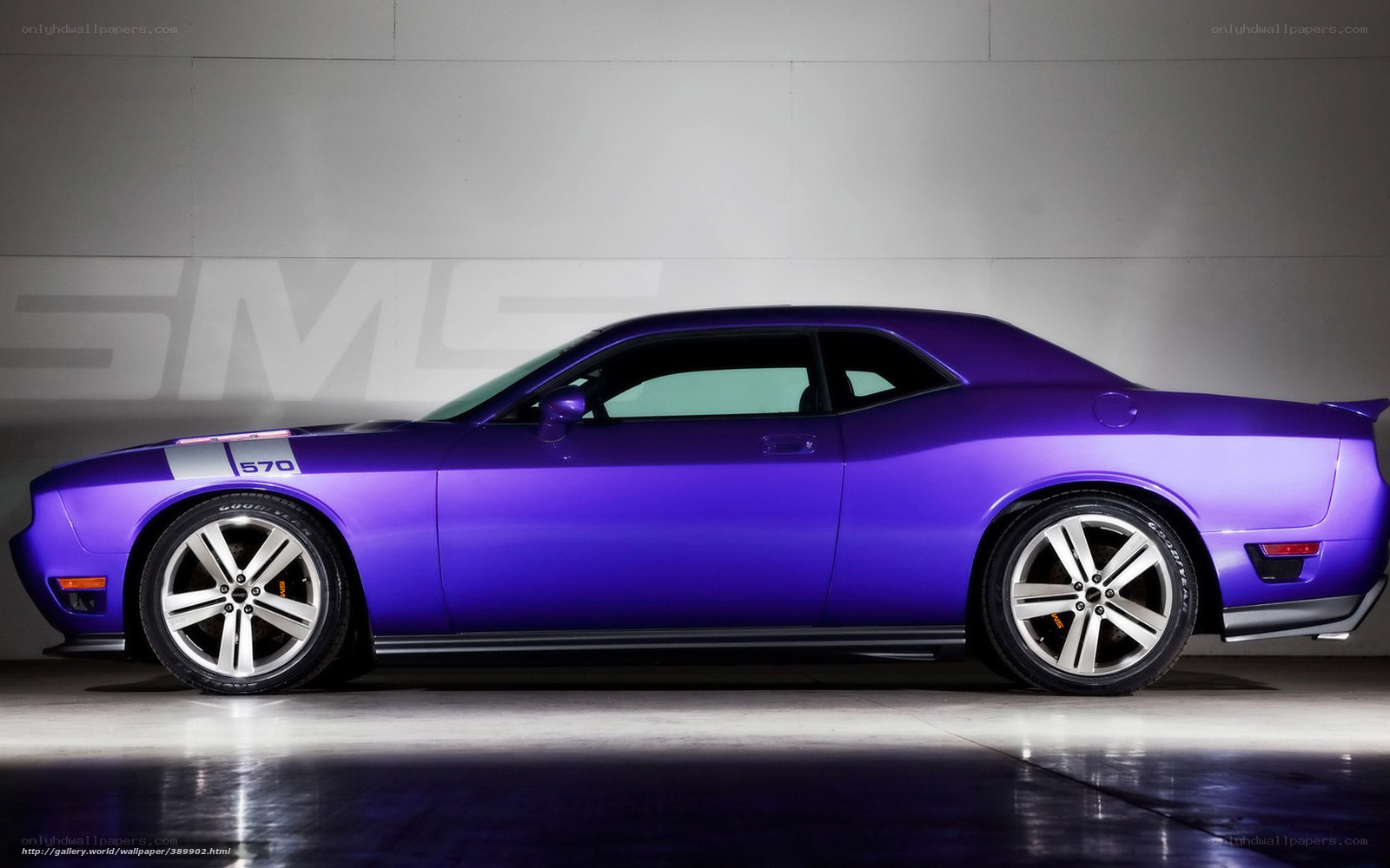 purple dodge challenger